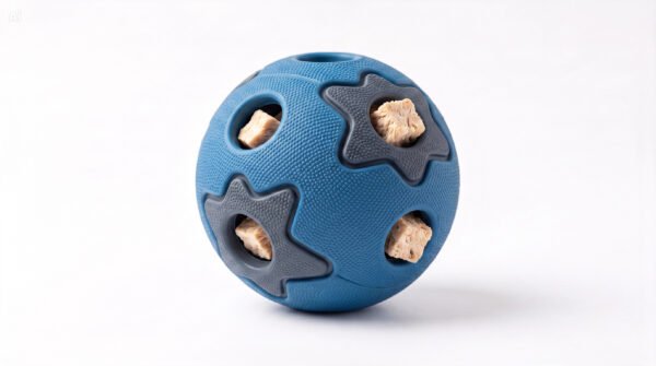 Interactive Treat-Dispensing Ball